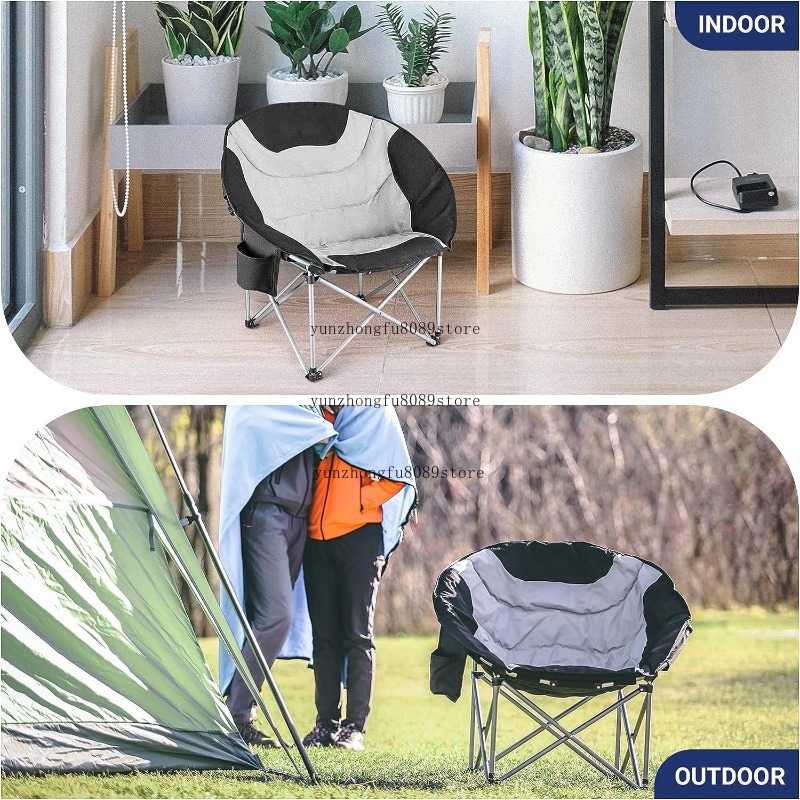 Oversized Padded Camping Moon  - Outdoor Camping Chairs ulasan dan harga