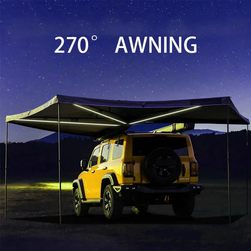 Bat Wing 180° 270° 360° Car Si - Outdoor Camping Awning ulasan dan harga