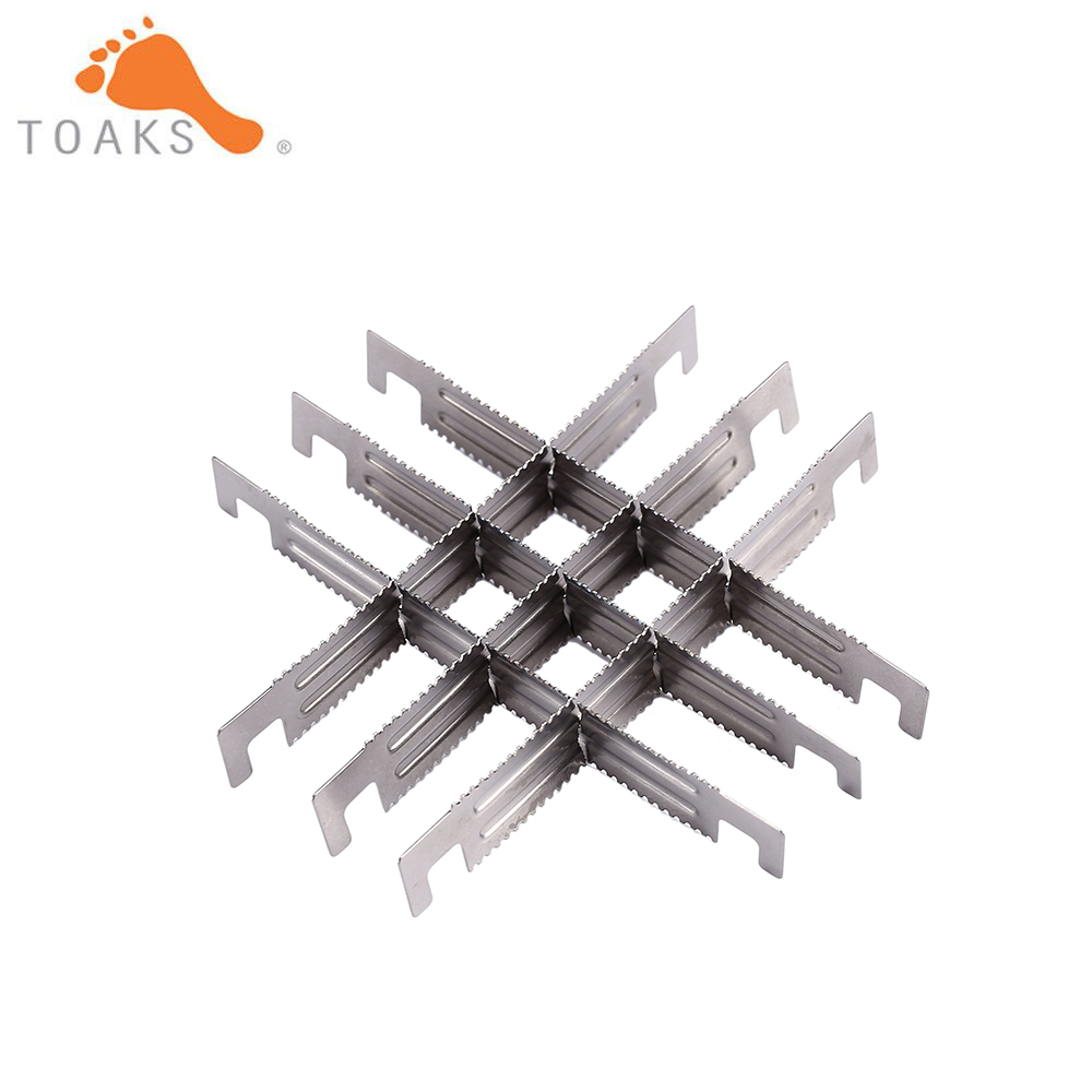 2/4/6pcs TOAKS Outdoor Titaniu - Outdoor Camping Wood Stove ulasan dan harga