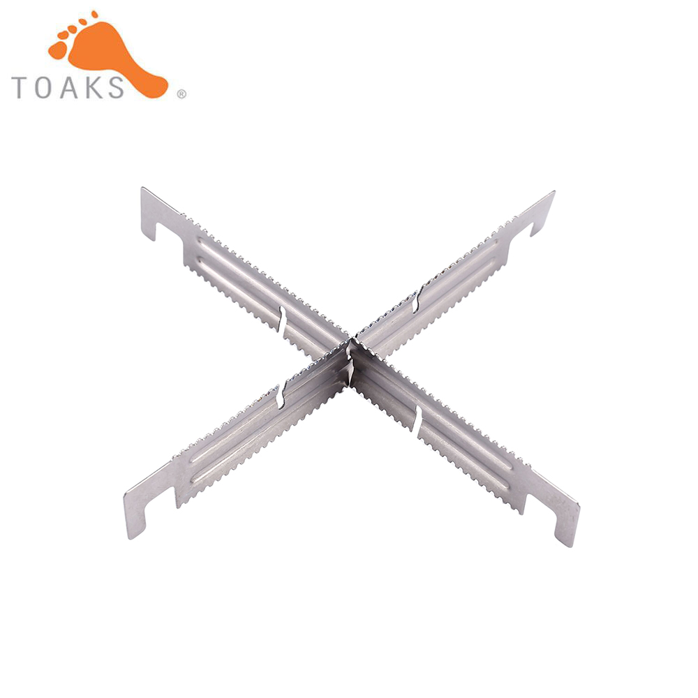 2/4/6pcs TOAKS Outdoor Titaniu - Outdoor Camping Wood Stove ulasan dan harga