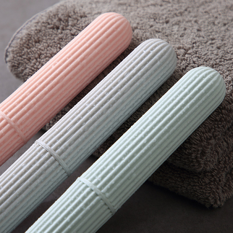 Toothbrush Box Holder Cover Ba - Outdoor Camping Bathroom ulasan dan harga