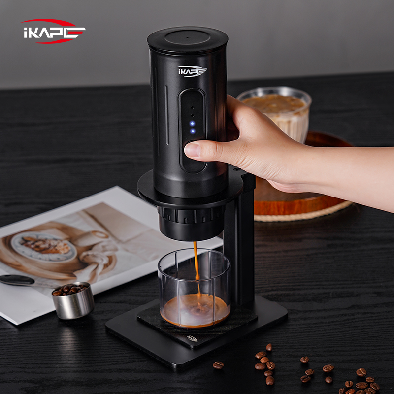 IKAPE Portable Coffee Maker Ka - Outdoor Camping Vehicle ulasan dan harga