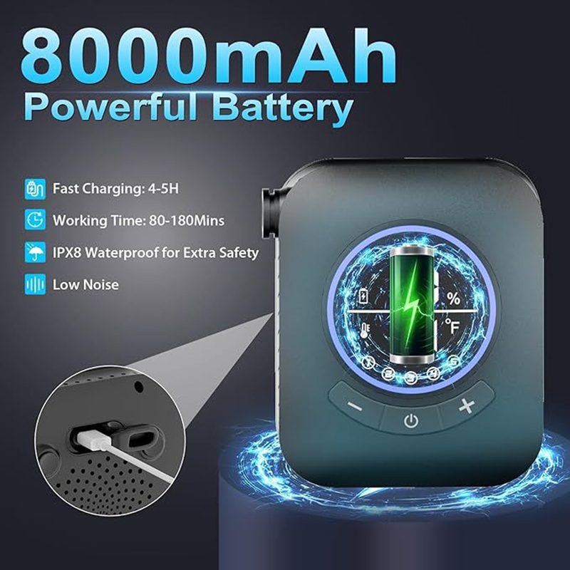 Camping Shower 3.6V 8000mAh IP - Outdoor Camping Bathroom ulasan dan harga