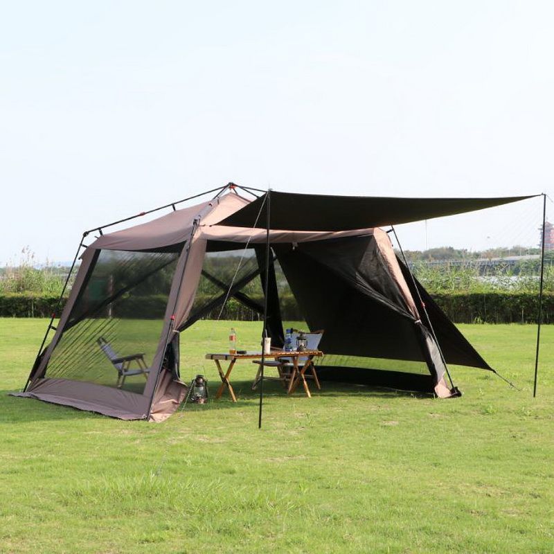 Automatic Tent Outdoor Aluminu - Outdoor Camping Mosquito Net ulasan dan harga
