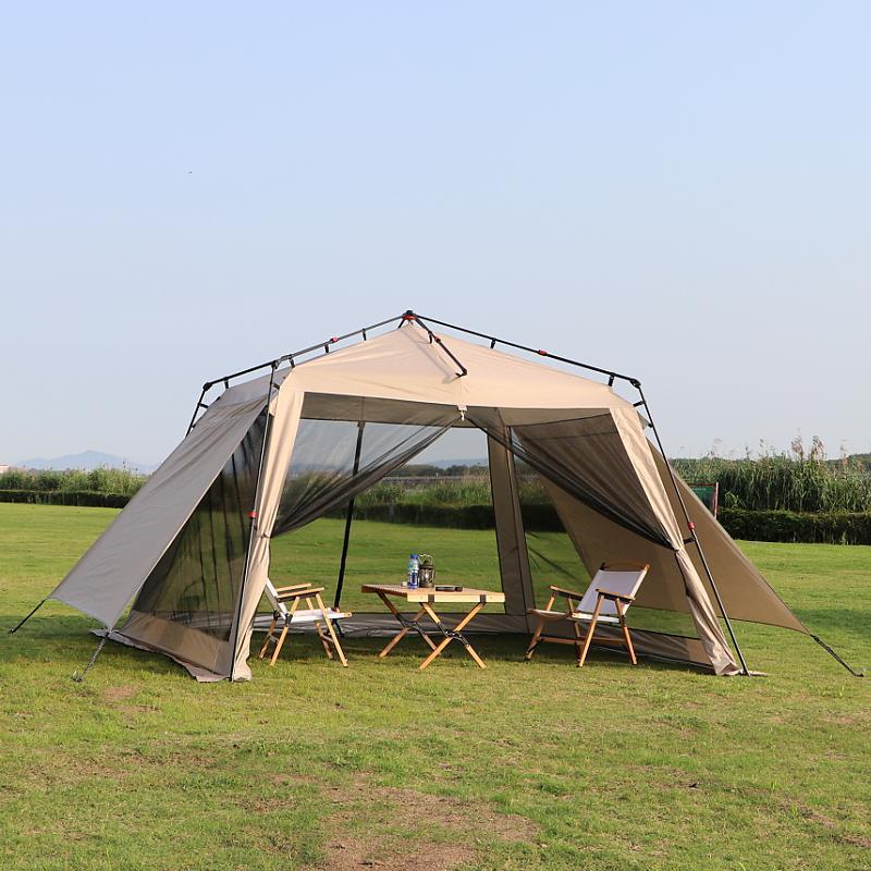 Automatic Tent Outdoor Aluminu - Outdoor Camping Mosquito Net ulasan dan harga