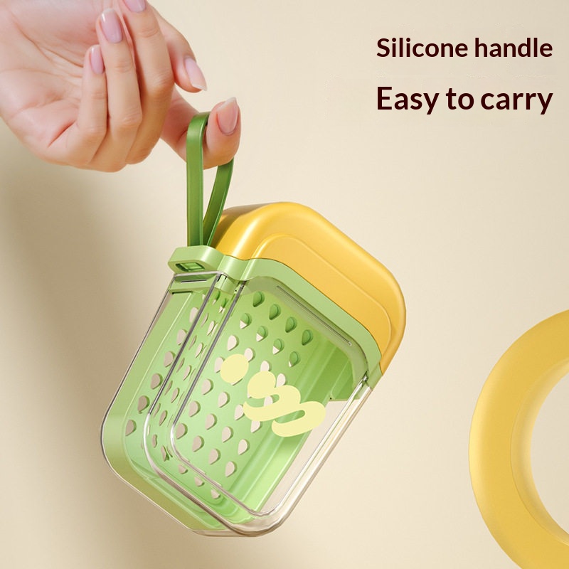 Portable Travel Soap Box Drain - Outdoor Camping Bathroom ulasan dan harga