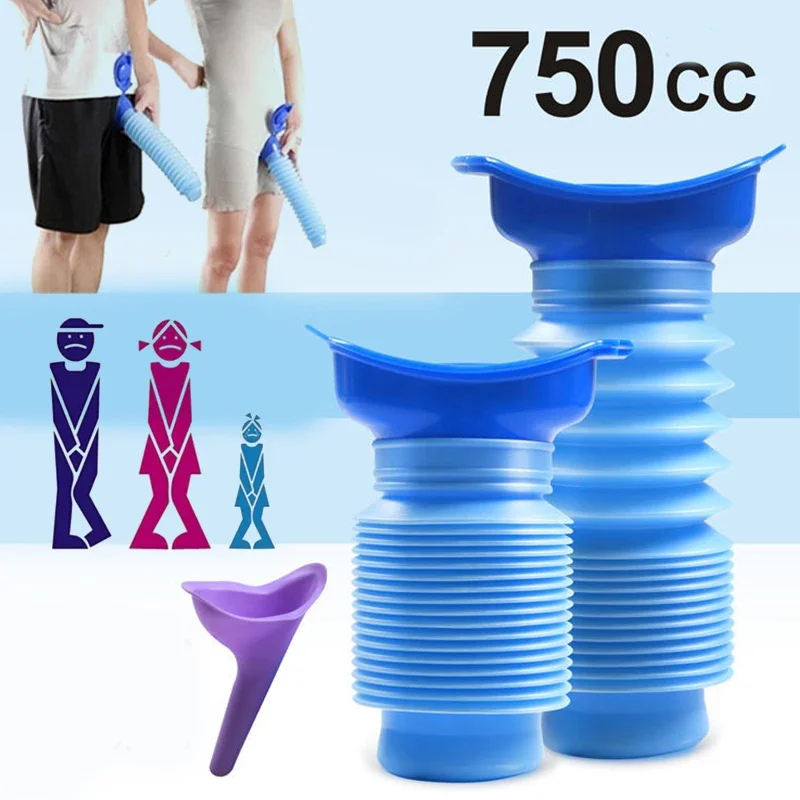 750ml Outdoor Portable Car Uri - Outdoor Camping Urinal ulasan dan harga