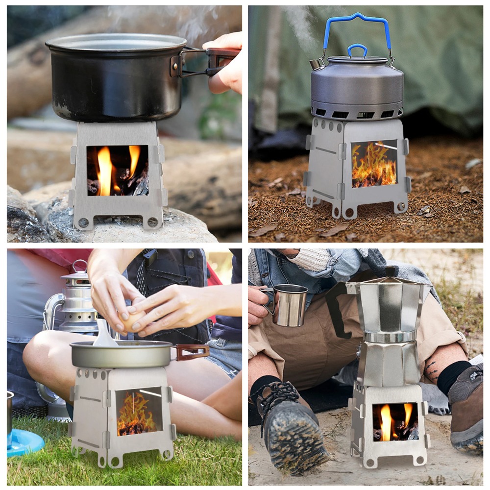 Camping Furnace Wood Stove Alc - Outdoor Camping Wood Stove ulasan dan harga