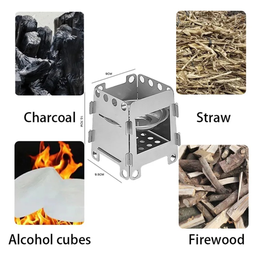Camping Furnace Wood Stove Alc - Outdoor Camping Wood Stove ulasan dan harga