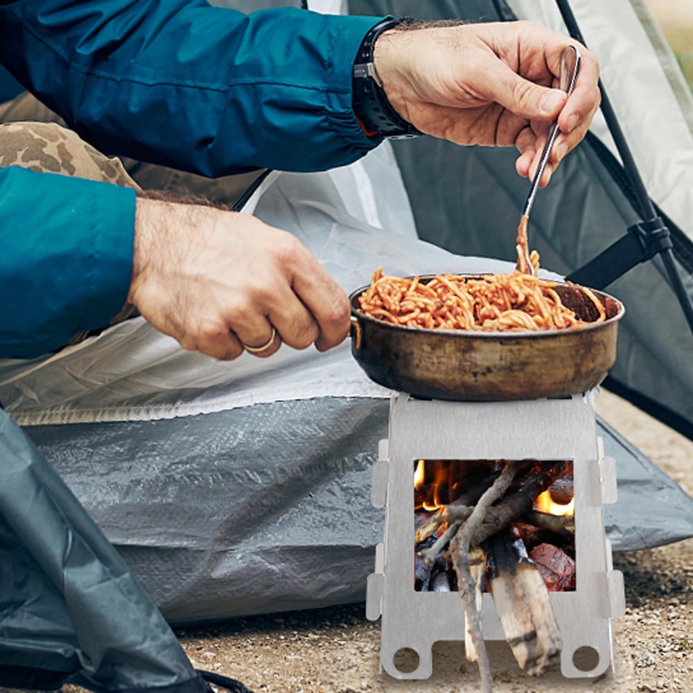 Camping Furnace Wood Stove Alc - Outdoor Camping Wood Stove ulasan dan harga