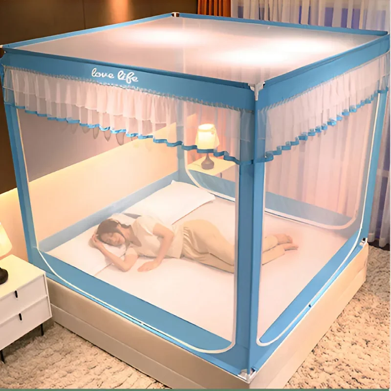 Mosquito Net with Three Open D - Outdoor Yurt Camping ulasan dan harga
