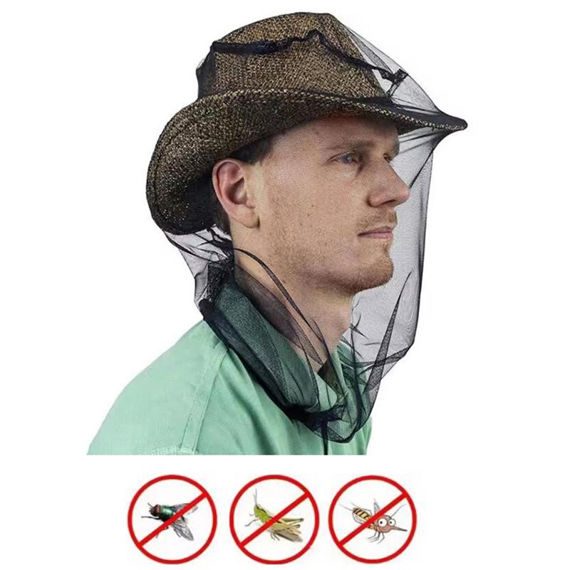 Outdoor Fishing Cap Mosquito H - Outdoor Camping Mosquito Net ulasan dan harga
