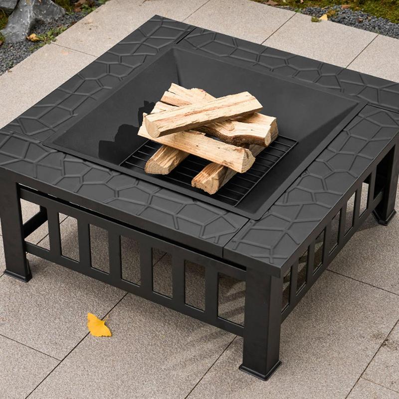 Camping Firewood Stove Square  - Outdoor Camping Wood Stove ulasan dan harga