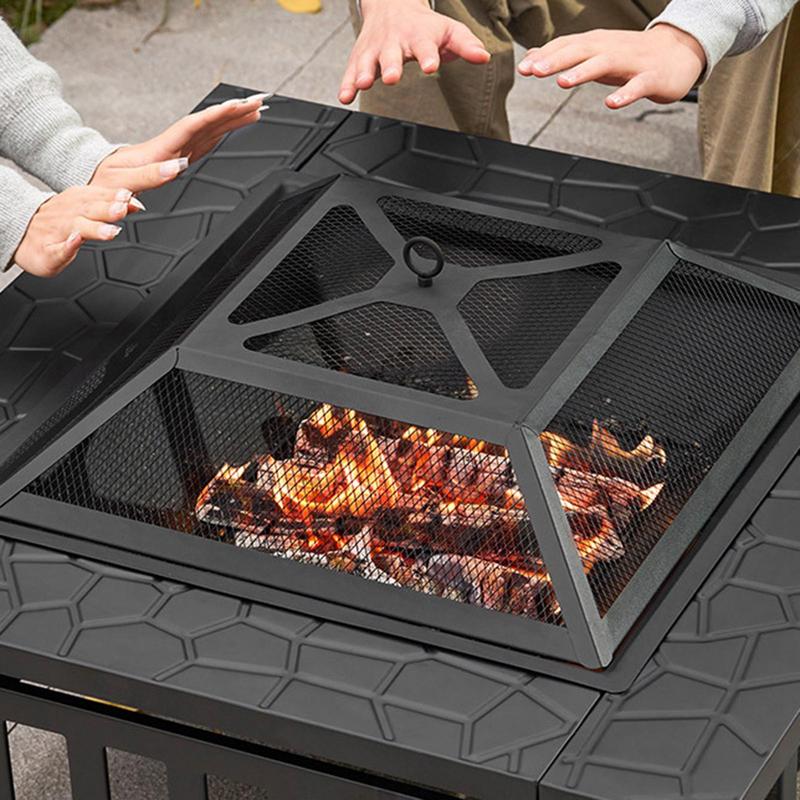 Camping Firewood Stove Square  - Outdoor Camping Wood Stove ulasan dan harga