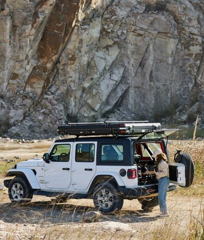 Hard Shell Roof Top Tent Outdo - Outdoor Camping Vehicle ulasan dan harga
