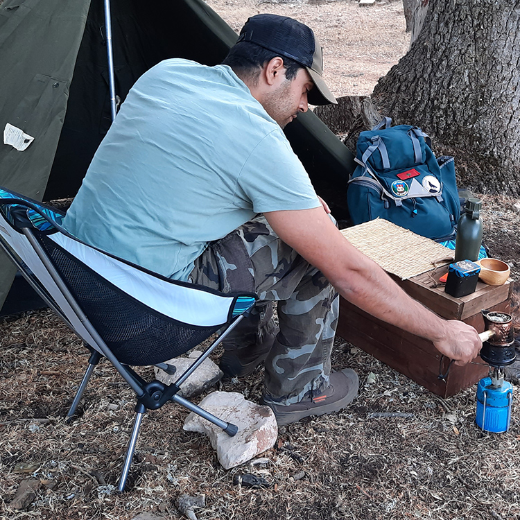 Portable Folding Camping Chair - Outdoor Camping Chairs ulasan dan harga