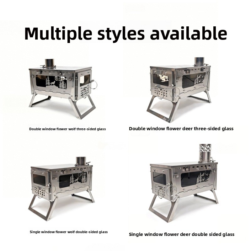 Stainless Steel Foldable Porta - Outdoor Camping Oven ulasan dan harga