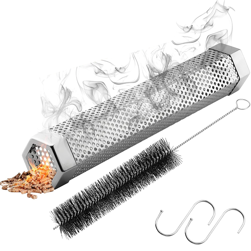 LMETJMA Camping Pellet Smoker  - Outdoor Camping Wood Stove ulasan dan harga