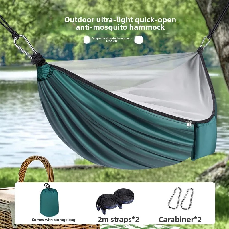 Lightweight Camping Hammock Wi - Outdoor Camping Mosquito Net ulasan dan harga