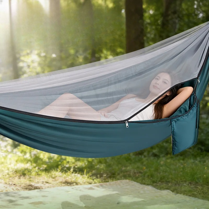 Lightweight Camping Hammock Wi - Outdoor Camping Mosquito Net ulasan dan harga