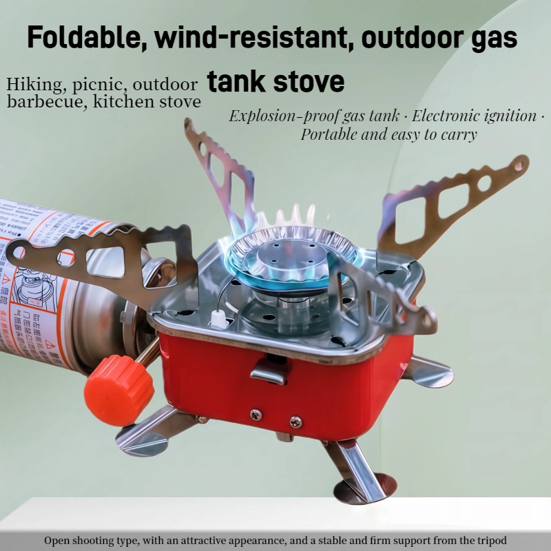 Outdoor Mini Square Stove Camp - Outdoor Camping Oven ulasan dan harga
