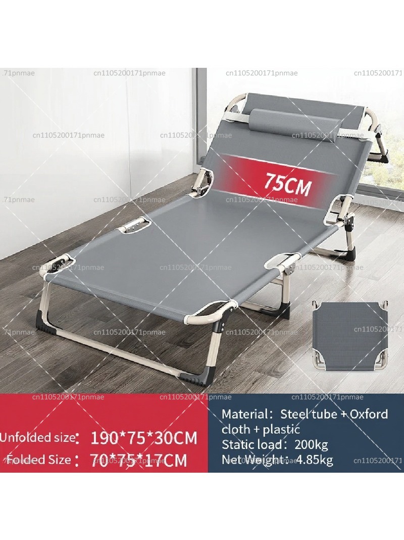 Metal Folding Single Bed Moder - Outdoor Camping Chairs ulasan dan harga