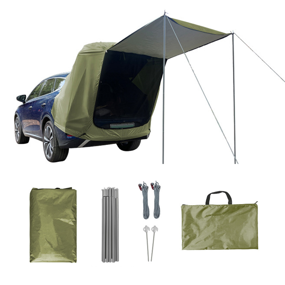 Tent Outdoor Car Rear Tent Cam - Outdoor Camping Vehicle ulasan dan harga