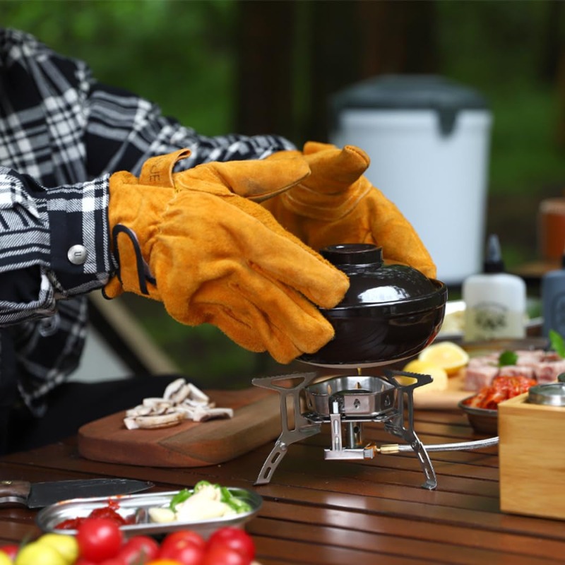 Outdoor BBQ Grilling Heatproof - Outdoor Camping Bbq ulasan dan harga