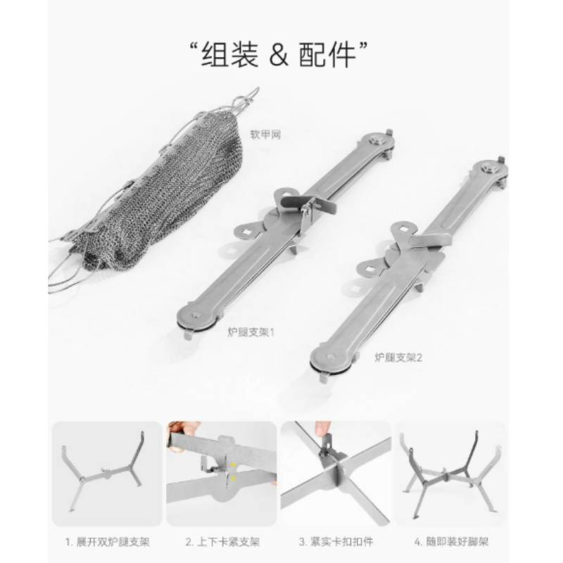 For Hiking Picnic Cooking Fold - Outdoor Camping Wood Stove ulasan dan harga