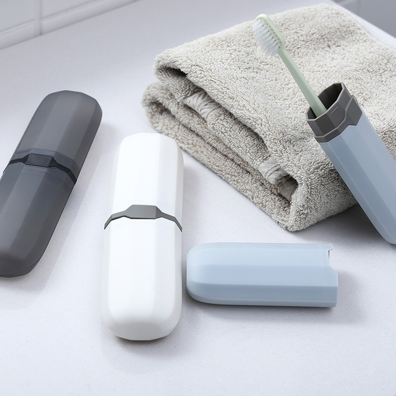 1/4pc Portable Toothbrush Cove - Outdoor Camping Bathroom ulasan dan harga