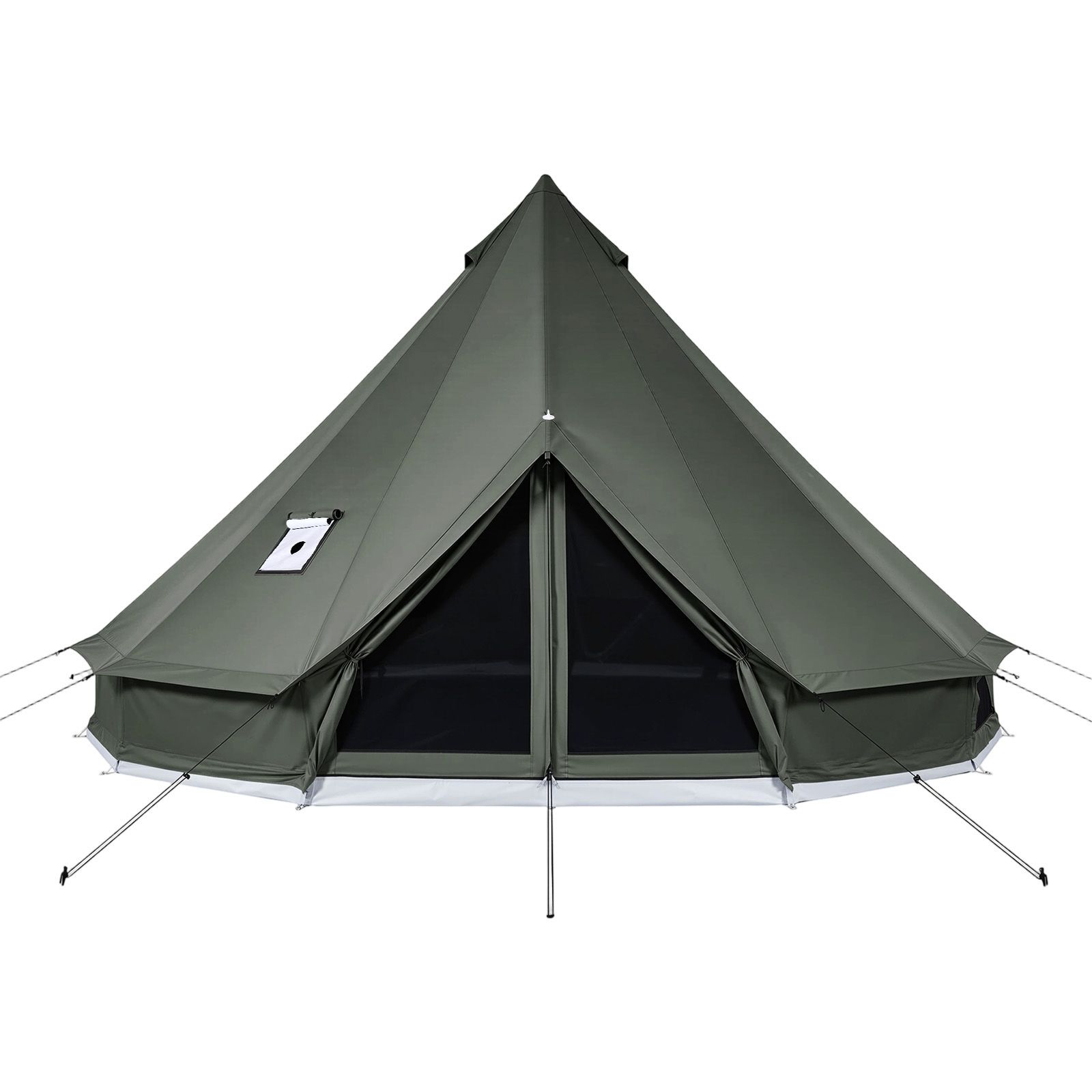 Canvas Bell Tent, 4 Seasons 16 - Outdoor Yurt Camping ulasan dan harga