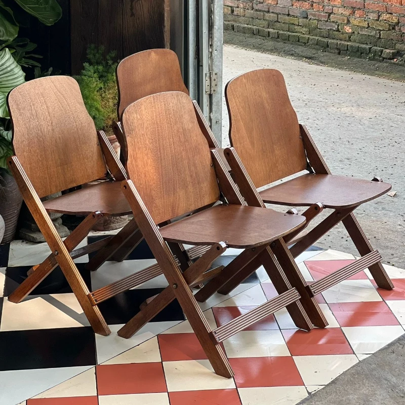 Vintage Solid Wood Folding Cha - Jinli Outdoor Camping ulasan dan harga