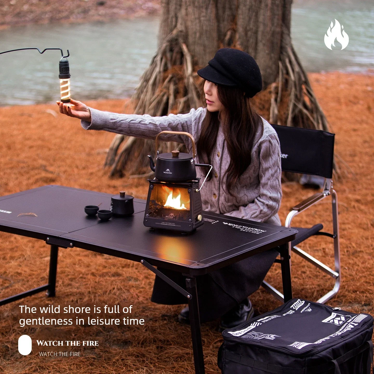 MOUNDAINHIKER Stainless Steel  - Outdoor Camping Oven ulasan dan harga