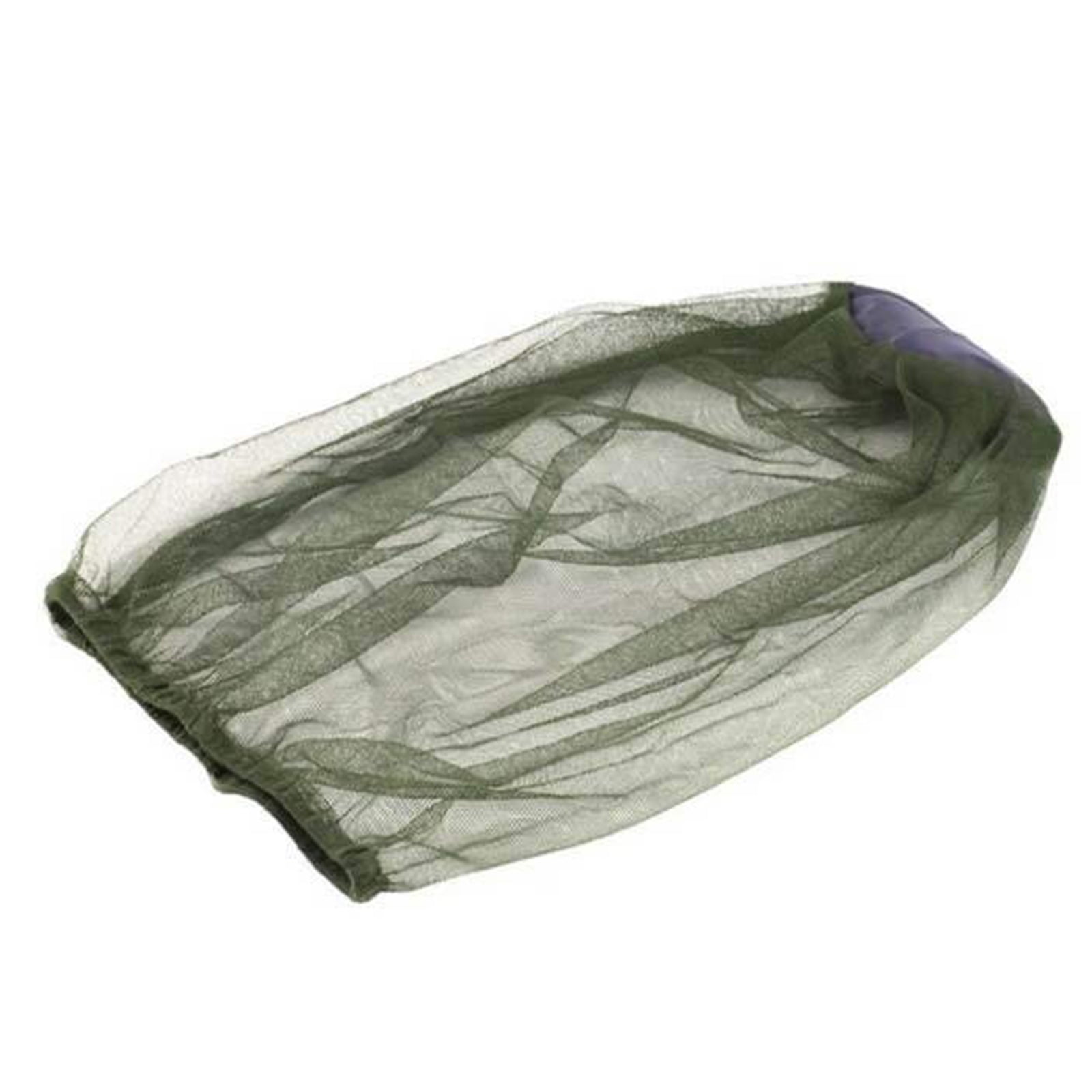 Mesh Head Net Fishing Hat Anti - Outdoor Camping Mosquito Net ulasan dan harga